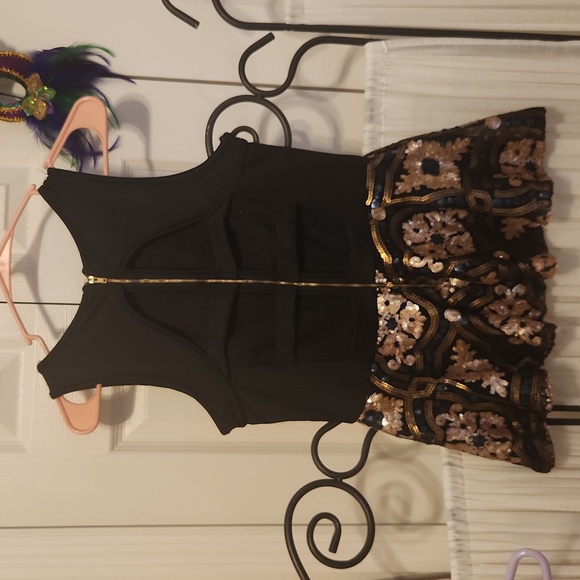 Windsor sequin peplum top - Picture 5 of 5